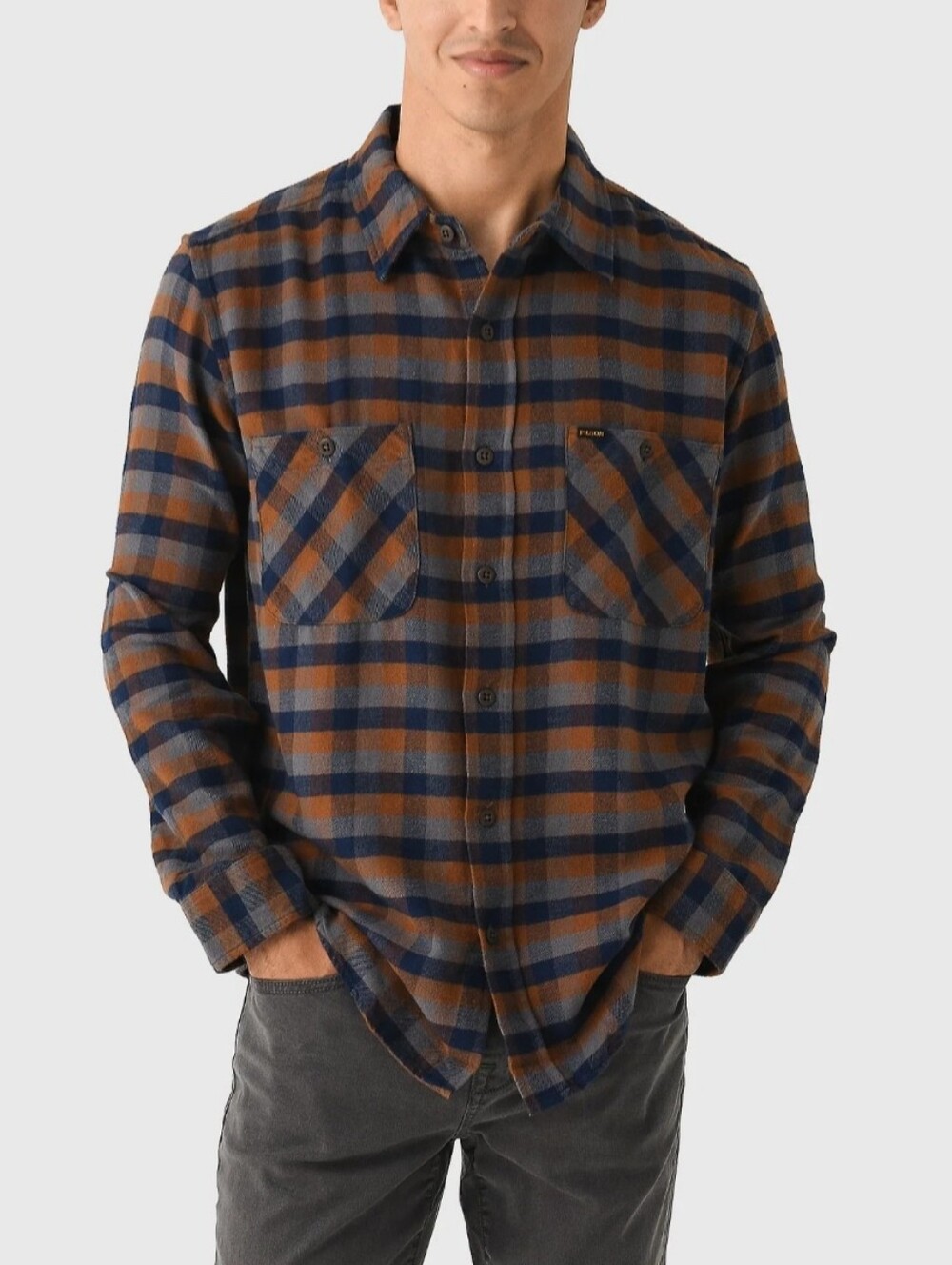 NWT Filson the Rangeland Plaid Flannel Long Sleeve Shirt